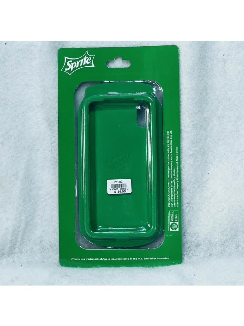 Sprite iPhone X/XS Case Green Lemon-Lime Design